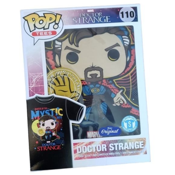 Funko Pop Tees Dr Strange Size Small - Picture 1 of 2